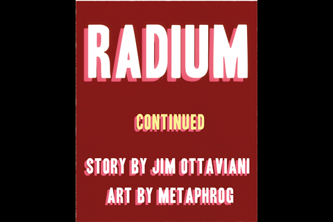 IYPT Comic – Radium part 2 – Frame 1
